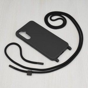 Husa telefon Samsung Galaxy A54 - Techsuit Crossbody Lanyard - Black - Img 2