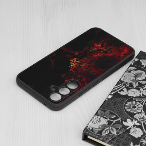Husa telefon Samsung Galaxy A54 - Techsuit Glaze Series - Red Nebula - Img 4