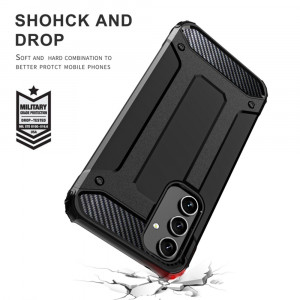 Husa telefon Samsung Galaxy A54 - Techsuit Hybrid Armor - Black - Img 4