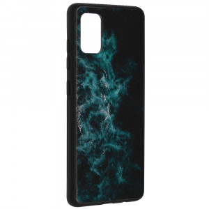 Husa telefon Samsung Galaxy A71 4G - Techsuit Glaze Series - Blue Nebula - Img 4