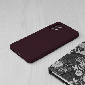 Husa telefon Samsung Galaxy A73 5G - Techsuit Soft Edge Silicone - Plum Violet - Img 3