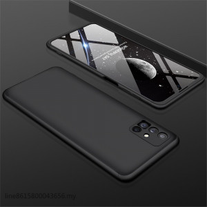 Husa telefon Samsung Galaxy M51 + Folie - GKK 360 - Black - Img 2