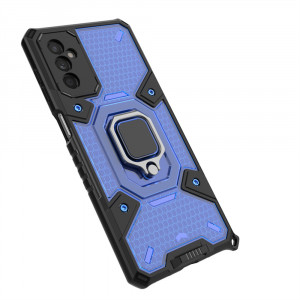 Husa telefon Samsung Galaxy M52 5G - Techsuit Honeycomb Armor - Blue - Img 3