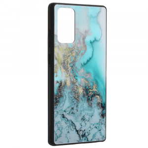 Husa telefon Samsung Galaxy Note 20 / Note 20 5G - Techsuit Glaze Series - Blue Ocean - Img 2