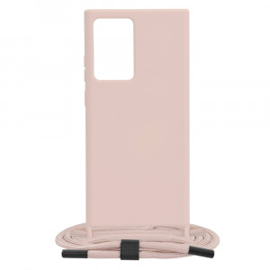 Husa telefon Samsung Galaxy Note 20 Ultra 4G / Note 20 Ultra 5G - Techsuit Crossbody Lanyard - Pink - Img 1