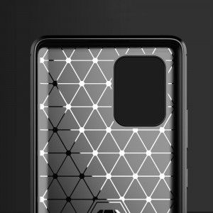 Husa telefon Samsung Galaxy S10 Lite - Techsuit Carbon Silicone - Black - Img 2