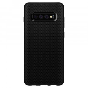 Husa telefon Samsung Galaxy S10 Plus - Spigen Liquid Air - Matte Black - Img 2