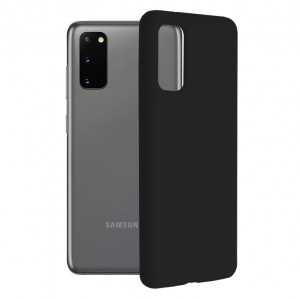 Husa telefon Samsung Galaxy S20 / S20 5G - Techsuit Soft Edge Silicone - Black - Img 1