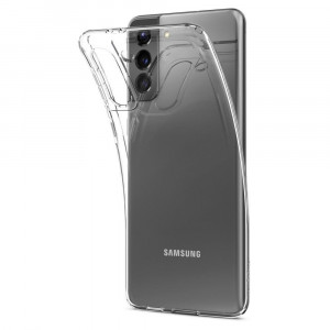 Husa telefon Samsung Galaxy S21 5G - Spigen Liquid Crystal - Clear - Img 1