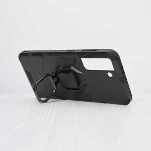 Husa telefon Samsung Galaxy S21 5G - Techsuit Silicone Shield - Black - Img 2