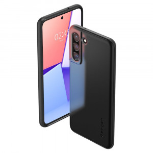 Husa telefon Samsung Galaxy S21 FE 5G - Spigen Thin Fit - Black - Img 2