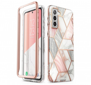 Husa telefon Samsung Galaxy S21 Plus 5G - I-Blason Cosmo - Marble - Img 1