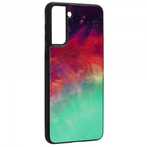 Husa telefon Samsung Galaxy S21 Plus 5G - Techsuit Glaze Series - Fiery Ocean - Img 2