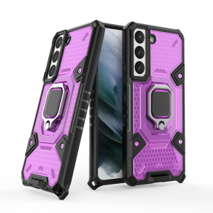 Husa telefon Samsung Galaxy S22 Plus 5G - Techsuit Honeycomb Armor - Rose-Violet