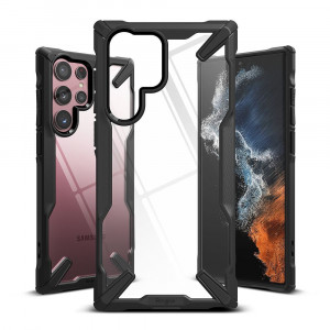 Husa telefon Samsung Galaxy S22 - Ringke Ultra Fusion X Design - Black - Img 2