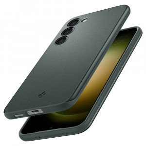 Husa telefon Samsung Galaxy S23 - Spigen Thin Fit - Abyss Green - Img 4