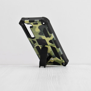 Husa telefon Samsung Galaxy S23 - Techsuit Blazor Series - Camo Lime - Img 3