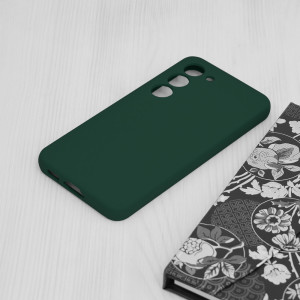 Husa telefon Samsung Galaxy S23 - Techsuit Soft Edge Silicone - Dark Green - Img 3