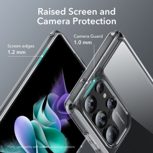 Husa telefon Samsung Galaxy S23 Ultra - ESR Air Shield Boost Kickstand - Clear - Img 4