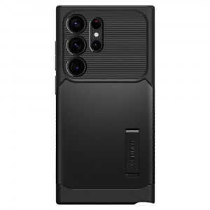 Husa telefon Samsung Galaxy S23 Ultra - Spigen Slim Armor - Black - Img 3