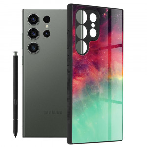 Husa telefon Samsung Galaxy S23 Ultra - Techsuit Glaze Series - Fiery Ocean - Img 1