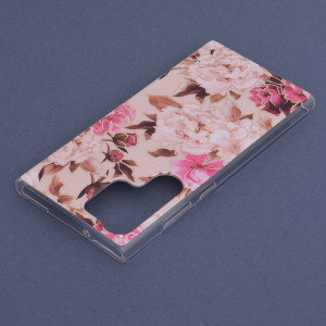 Husa telefon Samsung Galaxy S23 Ultra - Techsuit Marble Series - Mary Berry Nude - Img 3