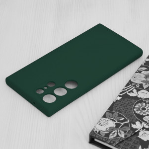Husa telefon Samsung Galaxy S23 Ultra - Techsuit Soft Edge Silicone - Dark Green - Img 4