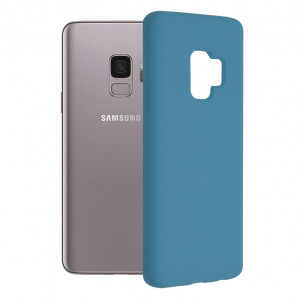 Husa telefon Samsung Galaxy S9 - Techsuit Soft Edge Silicone - Denim Blue - Img 1
