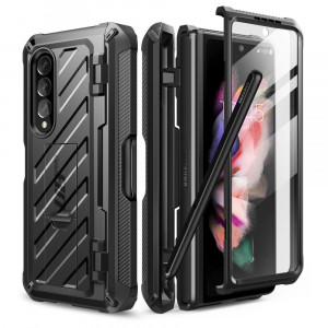 Husa telefon Samsung Galaxy Z Fold3 5G - Supcase Unicorn Beetle Pro - Black - Img 1