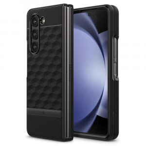 Husa telefon Samsung Galaxy Z Fold5 - Spigen Caseology Parallax - Matte Black - Img 2