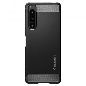 Husa telefon Sony Xperia 5 IV - Spigen Rugged Armor - Black - Img 3