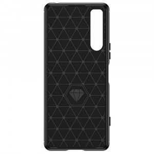 Husa telefon Sony Xperia 5 IV - Techsuit Carbon Silicone - Black - Img 2