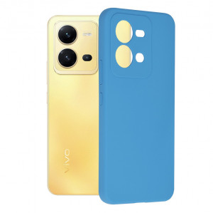 Husa telefon Vivo X80 Lite - Techsuit Soft Edge Silicone - Denim Blue