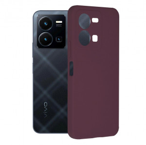 Husa telefon Vivo Y35 - Techsuit Soft Edge Silicone - Plum Violet - Img 1