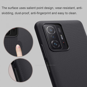 Husa telefon Xiaomi 11T / 11T Pro - Nillkin Super Frosted Shield - Blue - Img 4