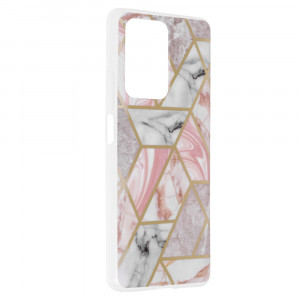 Husa telefon Xiaomi 11T / 11T Pro - Techsuit Marble Series - Pink Hex - Img 2