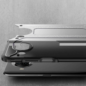 Husa telefon Xiaomi Mi 10T Lite 5G - Techsuit Hybrid Armor - Black - Img 2