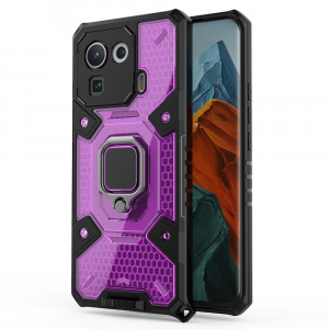 Husa telefon Xiaomi Mi 11 Pro - Techsuit Honeycomb Armor - Rose-Violet - Img 2