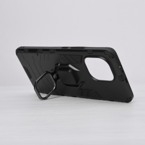 Husa telefon Xiaomi Mi 11 - Techsuit Silicone Shield - Black - Img 2