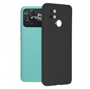 Husa telefon Xiaomi Poco C40 - Techsuit Soft Edge Silicone - Black - Img 1