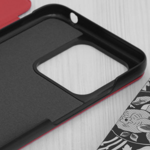 Husa telefon Xiaomi Redmi 10C - Techsuit eFold Series - Red - Img 3