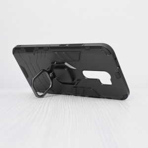 Husa telefon Xiaomi Redmi 9 - Techsuit Silicone Shield - Black - Img 2