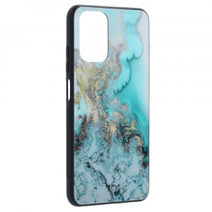 Husa telefon Xiaomi Redmi Note 10 4G / Note 10S / Poco M5s - Techsuit Glaze Series - Blue Ocean - Img 2