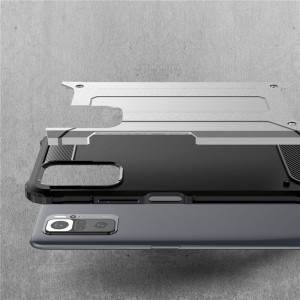 Husa telefon Xiaomi Redmi Note 10 4G / Note 10S / Poco M5s - Techsuit Hybrid Armor - Black - Img 2