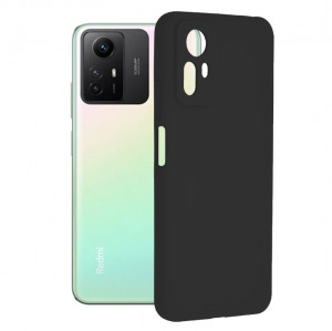 Husa telefon Xiaomi Redmi Note 12S - Techsuit Soft Edge Silicone - Black - Img 1