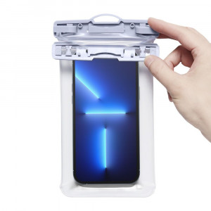 Husa universala pentru telefon (set 2) - Spigen Waterproof Case A601 - Aqua Blue - Img 2