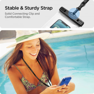 Husa universala pentru telefon (set 2) - Spigen Waterproof Case A601 - Clear - Img 4