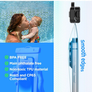 Husa universala pentru telefon - Spigen Waterproof Case A601 - Apicot - Img 4