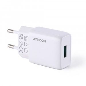 Incarcator pentru Priza USB, Fast Charging 2.1A, 10W - JoyRoom (L-1A101) - White - Img 1