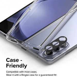 Protectie Camera telefon Samsung Galaxy Z Fold5 - Ringke Camera Styling - Black - Img 2